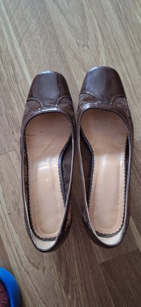 Vand pantofi de dama mar 38, negri si pantofi de dama maro, mar 37-38